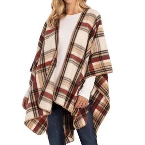 Rock Fit Woolrich Womens One Size Cozy Blanket Wrap